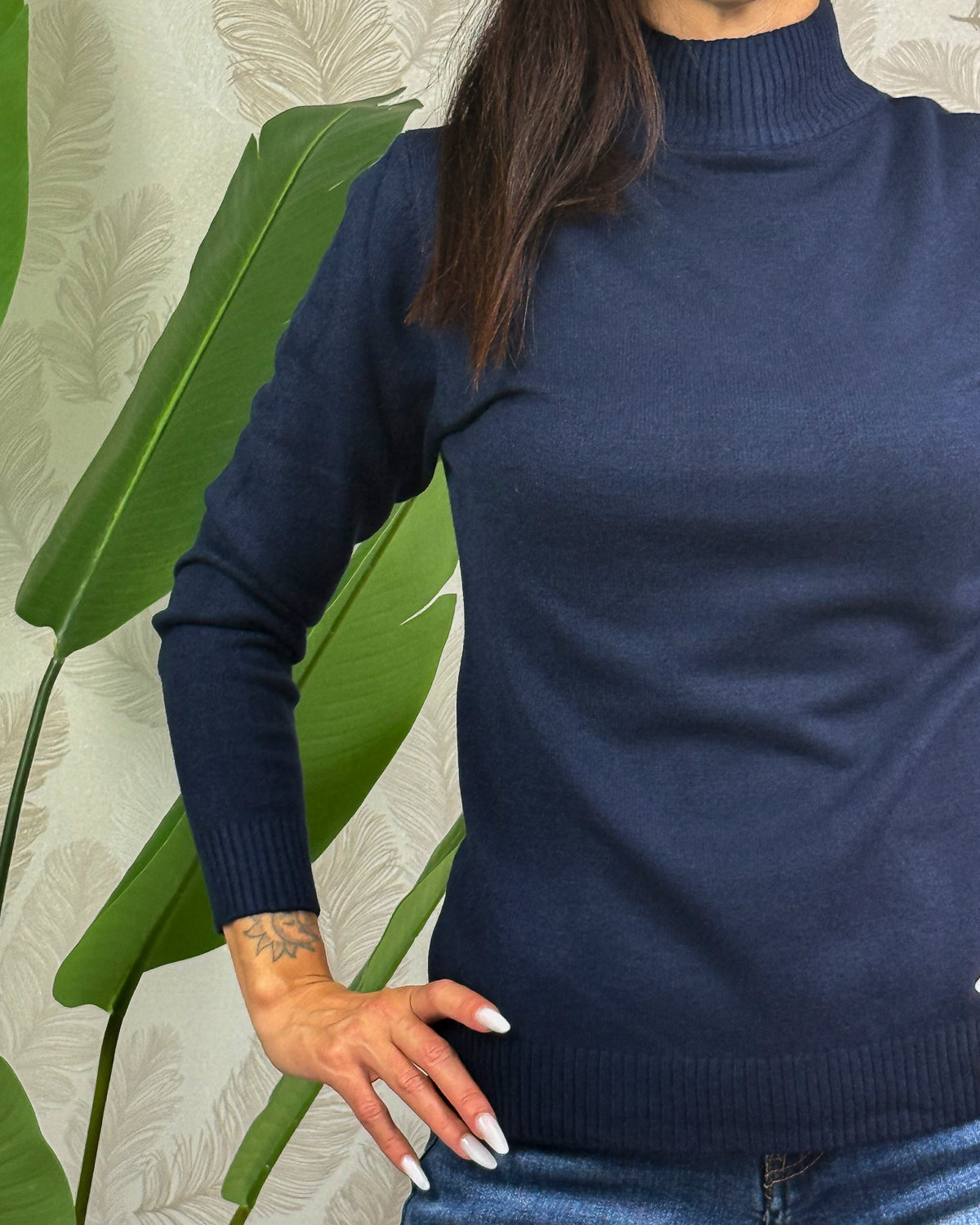 Maglia Lupetto in Viscosa KARMA
