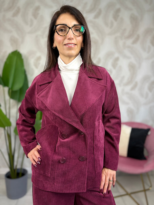 Giacca velluto a costine