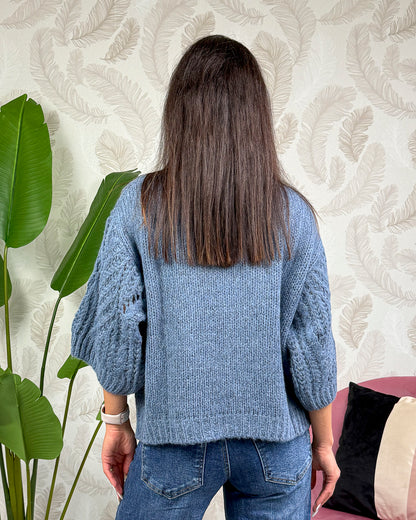 Maglia Girocollo Traforata