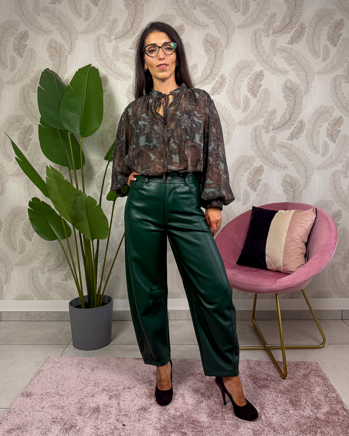 Pantalone Baloon Ecopelle HaveOne