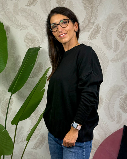 Maglia Girocollo in Viscosa KARMA