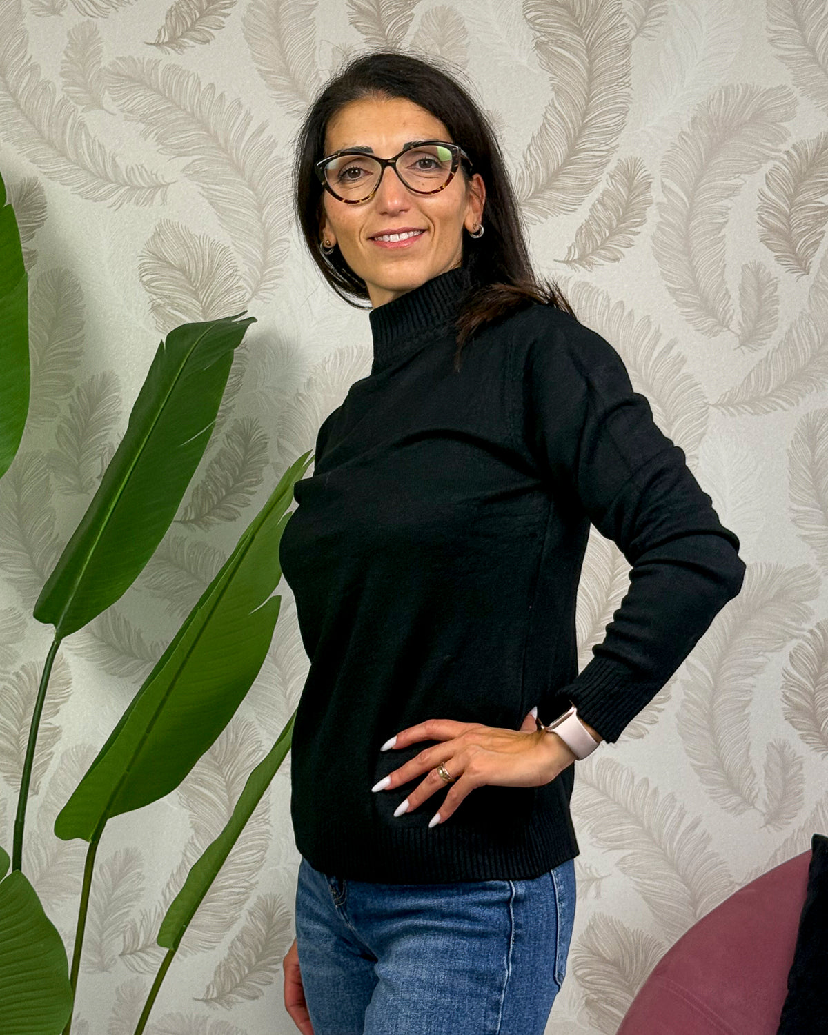 Maglia Lupetto in Viscosa KARMA