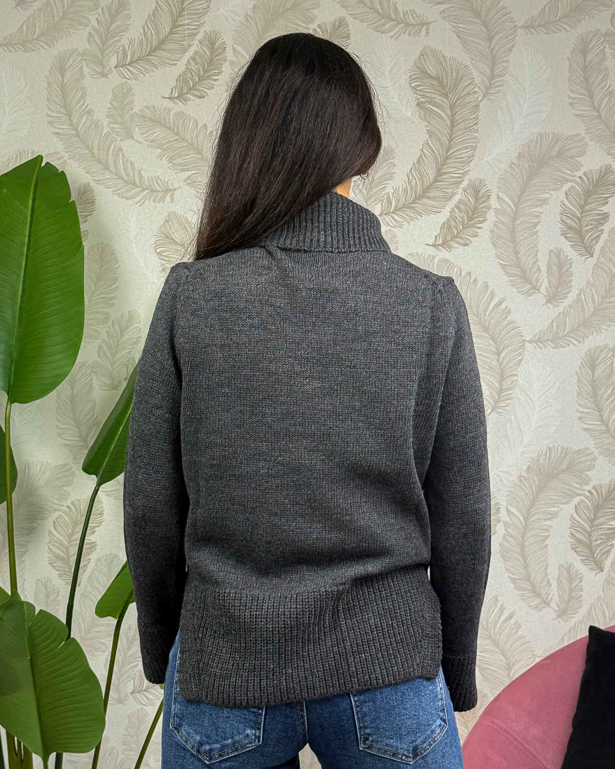 Maglia Collo Alto Con Spacchetto KARMA